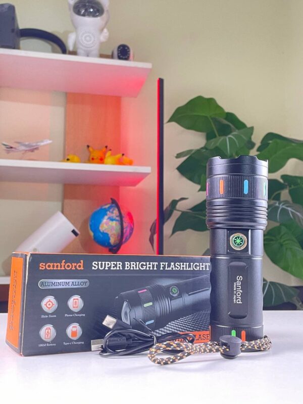 Sanford Super Bright Flashlight - Image 5